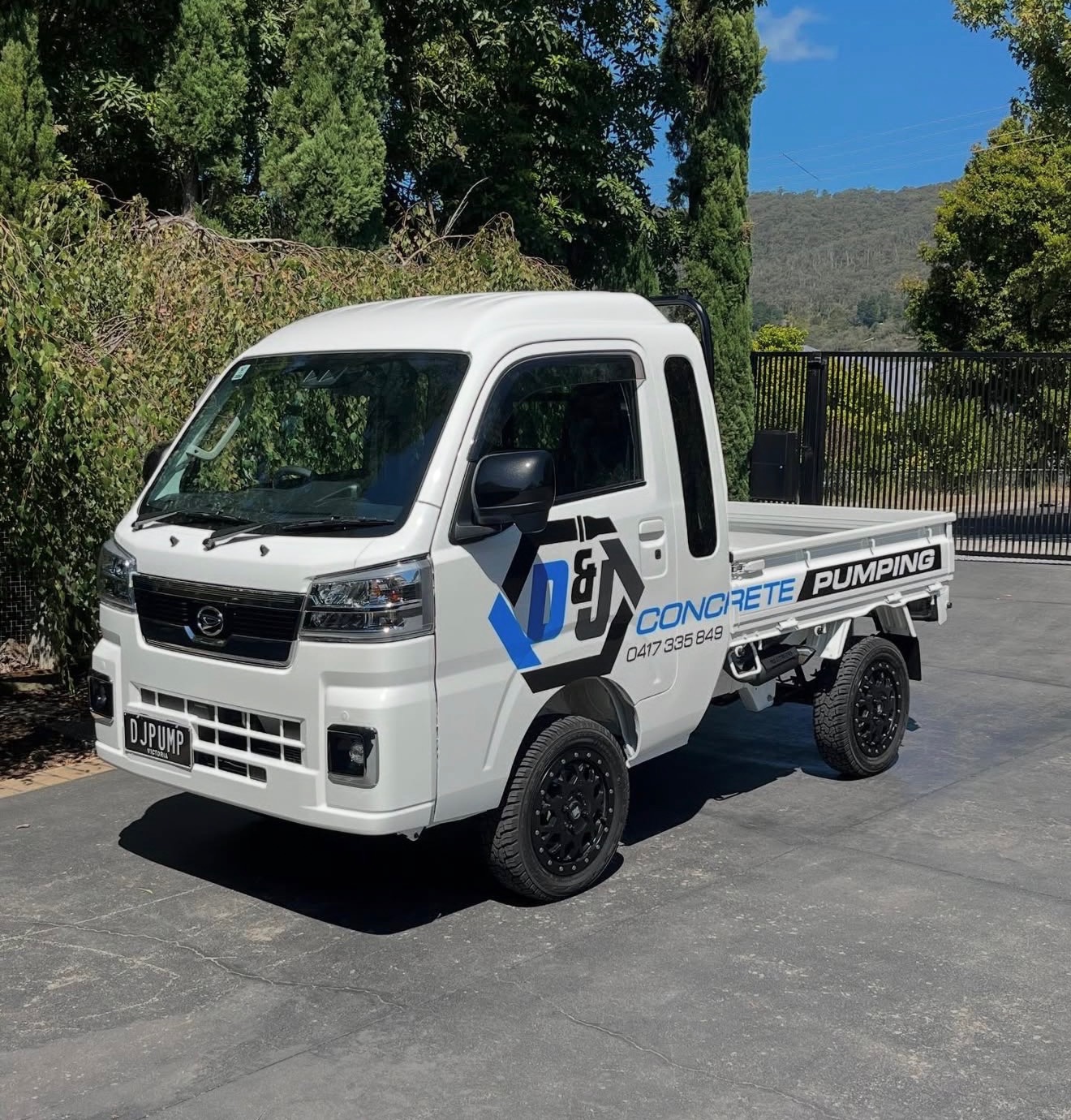 DJ Concrete Pumping Fleet